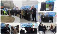 People show huge interest in "Health and the Islamic Revolution" Station on the third day held in Rasht